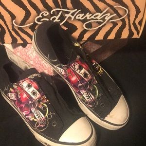 Ed Hardy Shoes Size 6